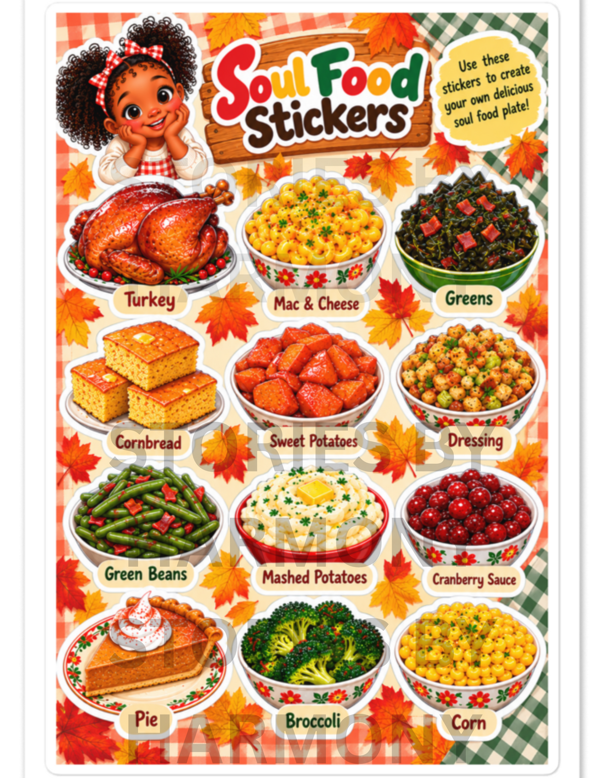Soul Food Sticker Sheet
